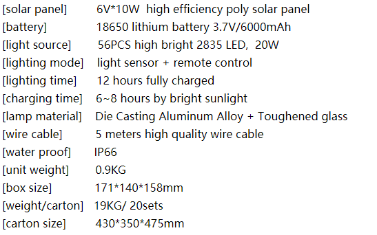 30w Solar Power Street Light